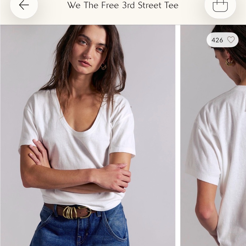 We The Free Classic White Tee